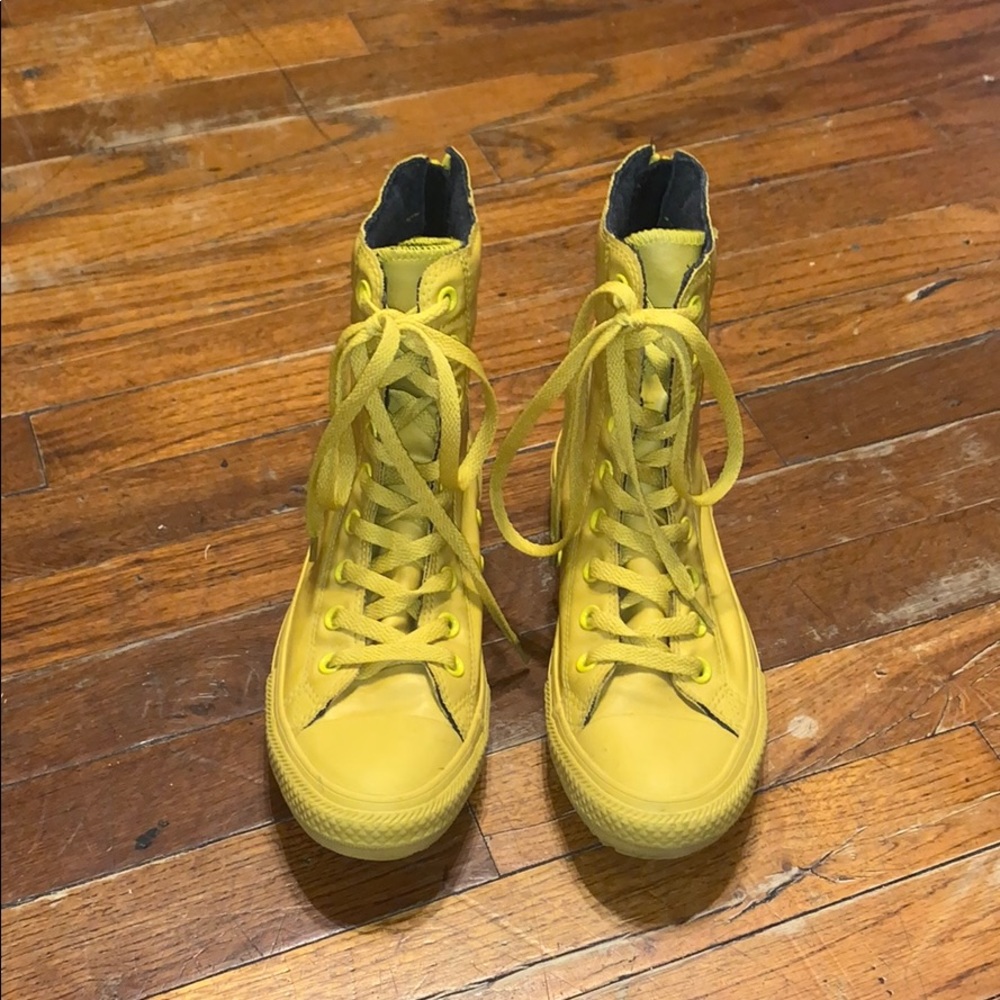 Converse Chuck Taylor “Rubber” high tops